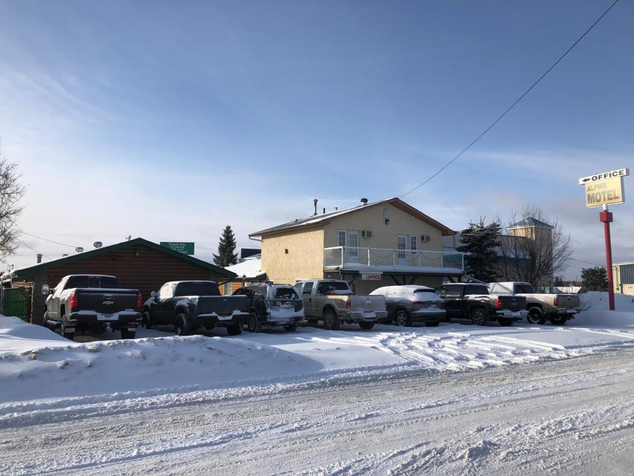 Alpine Motel Rocky Mountain House Exterior foto